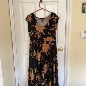 Women’s chaps with a floral design large